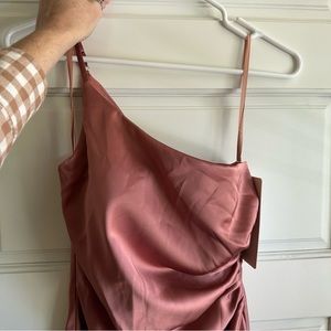 Never-worn Revelry One-Sided Shoulder Gown